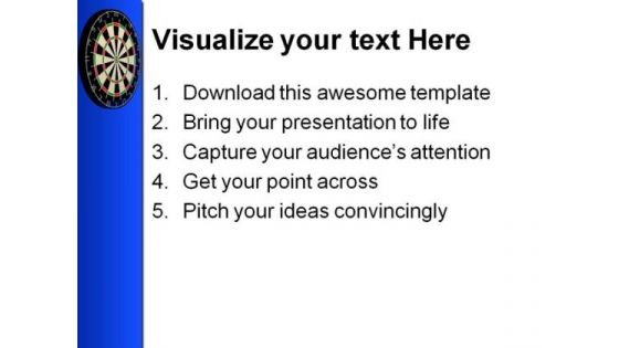 Target01 Success PowerPoint Template 0910