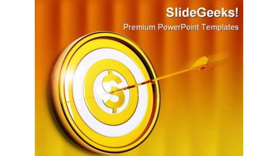 Target02 Business PowerPoint Template 0910