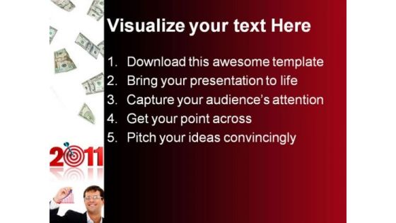Target 2011 Business PowerPoint Backgrounds And Templates 1210