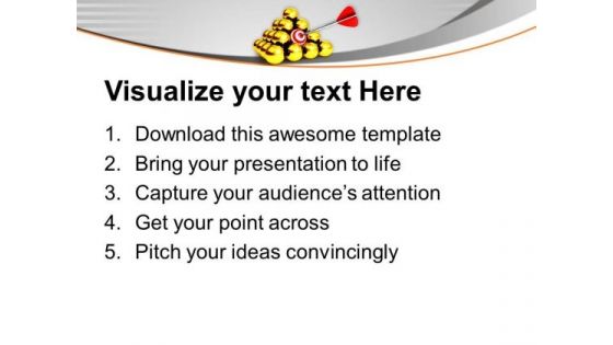 Target Achieved Business Theme PowerPoint Templates Ppt Backgrounds For Slides 0413