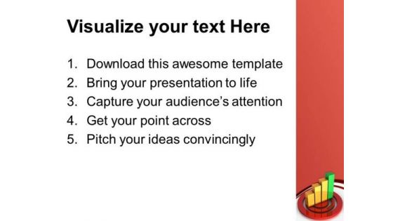 Target Bar Graph Business PowerPoint Templates And PowerPoint Themes 0512