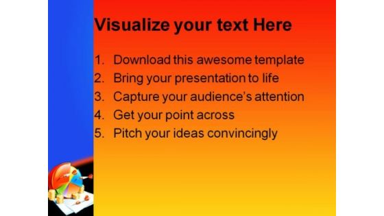 Target Business PowerPoint Template 0810