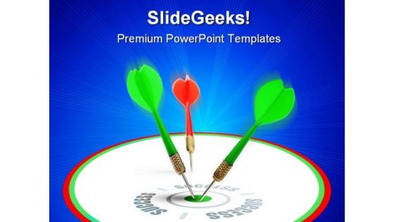 Target Business PowerPoint Themes And PowerPoint Slides 0511