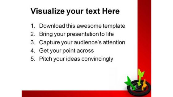 Target Business PowerPoint Themes And PowerPoint Slides 0611
