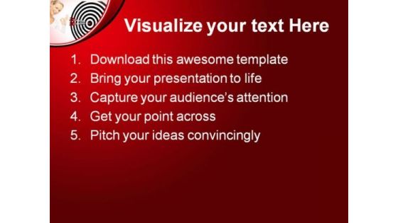 Target Business PowerPoint Themes And PowerPoint Slides 0711