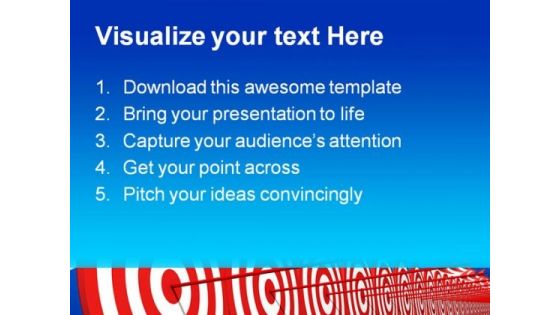 Target Business PowerPoint Themes And PowerPoint Slides 0911