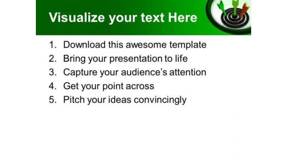 Target Concept Arrows PowerPoint Templates And PowerPoint Themes 0912