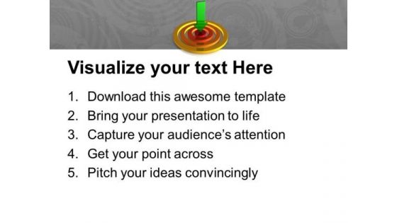 Target Concept Business PowerPoint Templates And PowerPoint Themes 1112