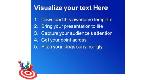 Target Concept Success PowerPoint Templates And PowerPoint Backgrounds 0811