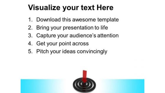 Target Concept Success PowerPoint Templates And PowerPoint Themes 0912