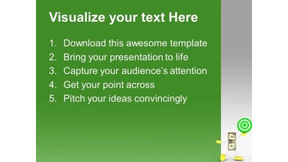 Target Dollar Business Concept PowerPoint Templates Ppt Backgrounds For Slides 0113