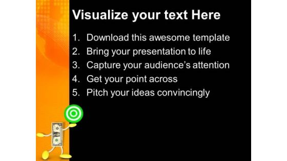 Target Dollar Competition PowerPoint Templates And PowerPoint Themes 1112