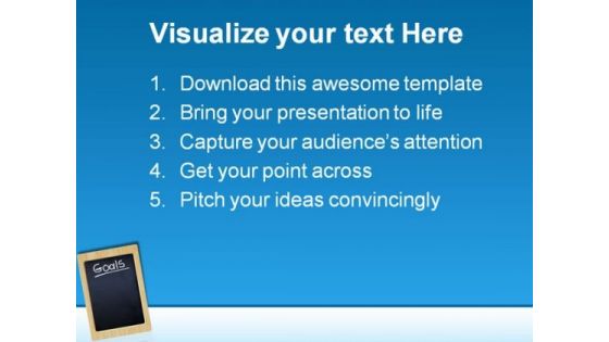 Target Goals Business PowerPoint Themes And PowerPoint Slides 0811