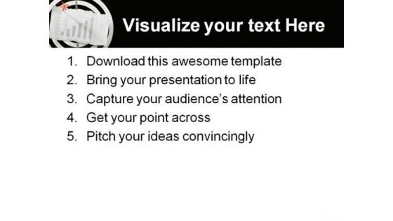 Target Graph Business PowerPoint Templates And PowerPoint Backgrounds 0711