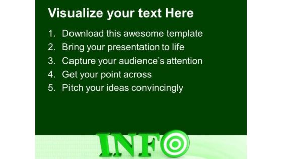 Target Info Business PowerPoint Templates And PowerPoint Themes 0712