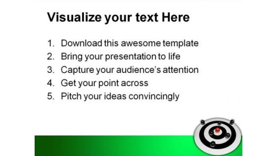 Target Leader Business PowerPoint Templates And PowerPoint Backgrounds 0411
