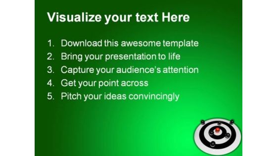 Target Leader Business PowerPoint Templates And PowerPoint Backgrounds 0411