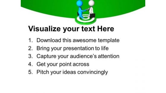 Target Oriented Business Relation PowerPoint Templates Ppt Backgrounds For Slides 0613