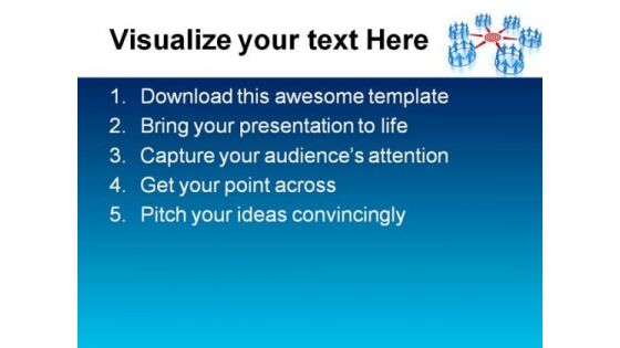 Target People Business PowerPoint Backgrounds And Templates 1210