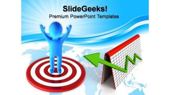 Target Point Business PowerPoint Templates And PowerPoint Themes 0812 Target Point Business PowerPoint Templates And PowerPoint Themes 0812