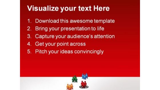 Target Team Leadership PowerPoint Templates And PowerPoint Backgrounds 1211
