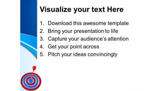 Targeted Arrow Success PowerPoint Templates And PowerPoint Themes 0712