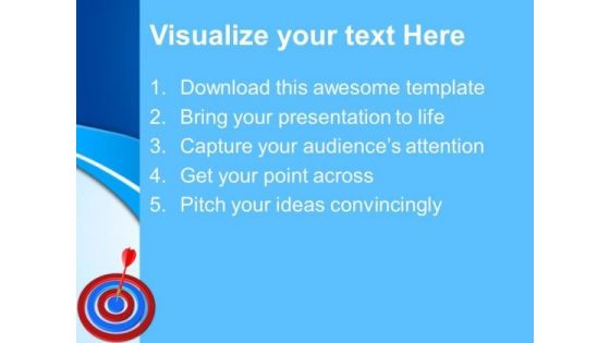 Targeted Arrow Success PowerPoint Templates And PowerPoint Themes 0712
