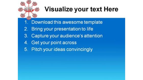 Targeted Flowchart Business PowerPoint Themes And PowerPoint Slides 0811