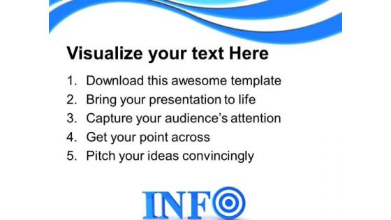 Targeted Info Business PowerPoint Templates And PowerPoint Themes 0712