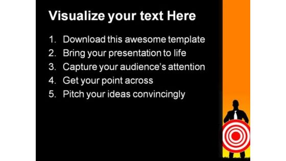 Targeted Teamwork Business PowerPoint Themes And PowerPoint Slides 0811