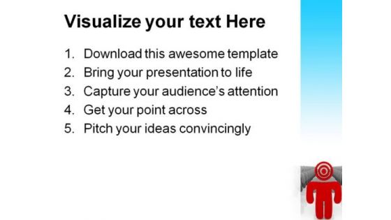 Targeting Your Customer Business PowerPoint Themes And PowerPoint Slides 0811