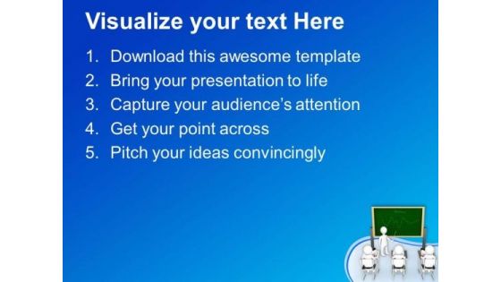 Teach The Business Techniques To Your Team PowerPoint Templates Ppt Backgrounds For Slides 0513