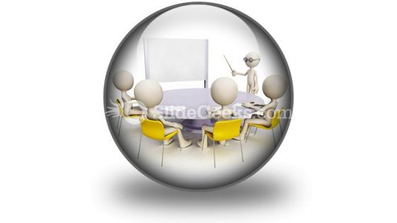 Teacher And Student Group PowerPoint Icon C