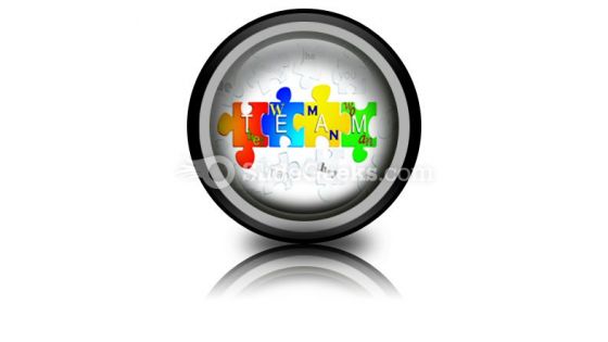 Team Business PowerPoint Icon Cc
