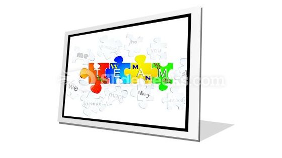 Team Business PowerPoint Icon F