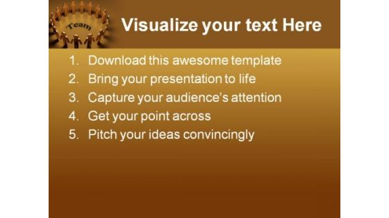 Team Business PowerPoint Templates And PowerPoint Backgrounds 0711