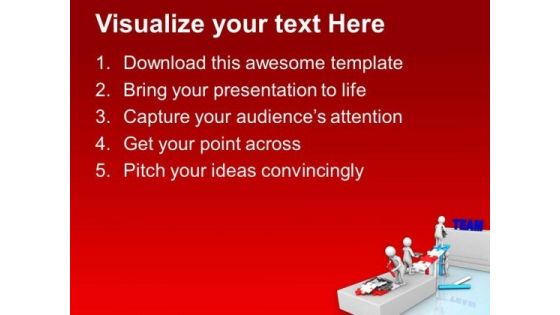 Team Can Build Solution PowerPoint Templates Ppt Backgrounds For Slides 0813