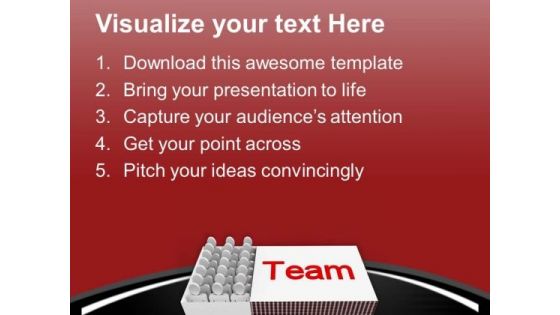 Team Can Perform Better PowerPoint Templates Ppt Backgrounds For Slides 0713