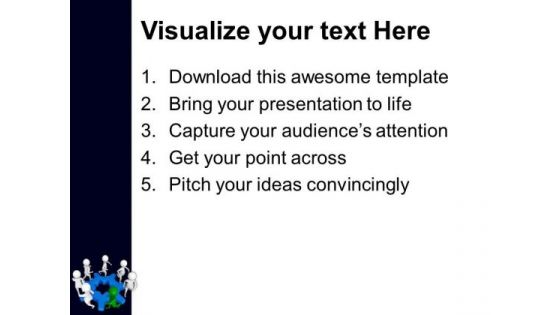 Team Circle For Business PowerPoint Templates Ppt Backgrounds For Slides 0613