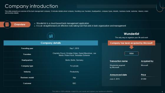 Team Collaboration Platform Pitch Deck Ppt Template
