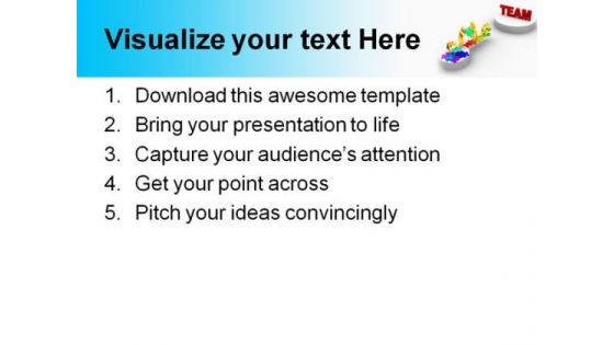 Team Communication PowerPoint Themes And PowerPoint Slides 0811