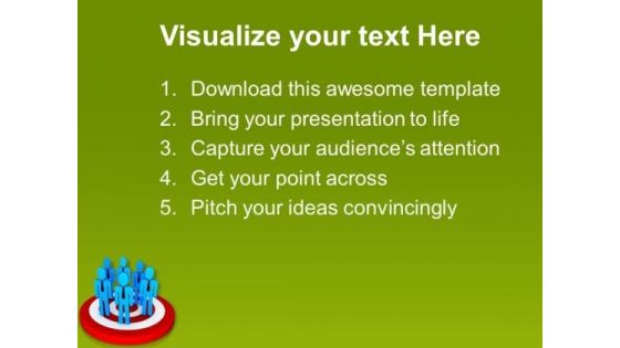 Team Complete Business Target PowerPoint Templates Ppt Backgrounds For Slides 0713