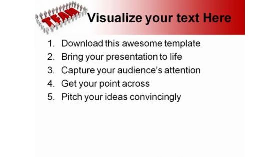 Team Concept Business PowerPoint Templates And PowerPoint Backgrounds 0811