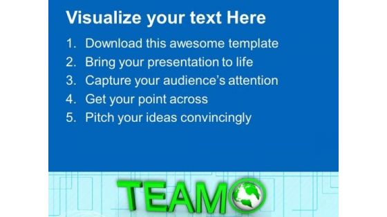 Team Concept Business PowerPoint Templates And PowerPoint Themes 1112