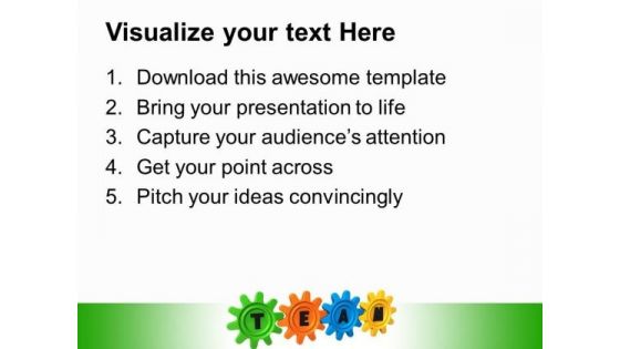 Team Connection Business PowerPoint Templates And PowerPoint Themes 0212