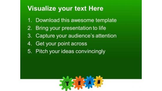 Team Connection Business PowerPoint Templates And PowerPoint Themes 0212