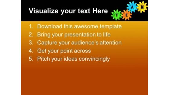 Team Connection Communication PowerPoint Templates And PowerPoint Themes 0312