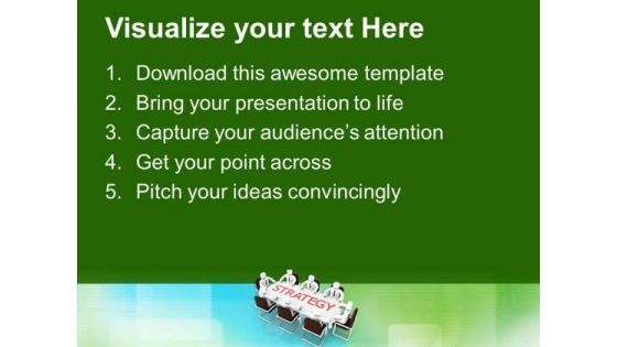 Team Effort To Make Strategy PowerPoint Templates Ppt Backgrounds For Slides 0413