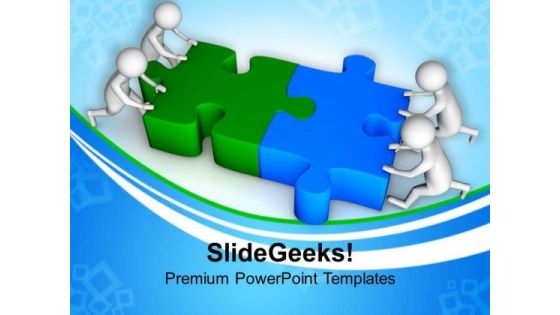 Team Efforts Can Complete Task PowerPoint Templates Ppt Backgrounds For Slides 0713