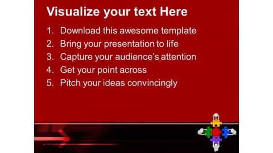 Team Efforts To Find Solution Business PowerPoint Templates Ppt Backgrounds For Slides 0213
